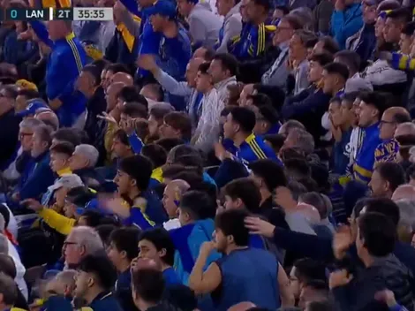 Los hinchas de Boca se cansaron y estallaron contra sus jugadores en pleno partido contra Lanús