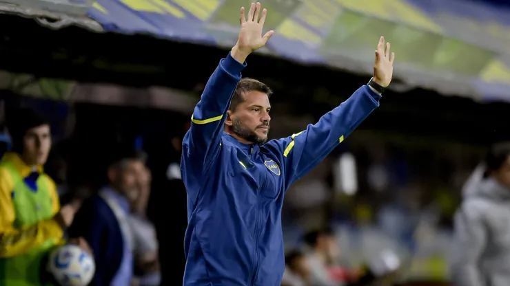 Mariano Herrón, entrenador interino de Boca.