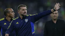 Mariano Herrón, entrenador interino de Boca.