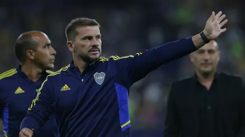 Mariano Herrón, entrenador interino de Boca.