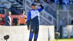 Diego Flores, ex entrenador de Gimnasia y Esgrima de La Plata. (Getty)