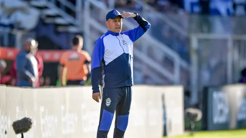 Diego Flores, ex entrenador de Gimnasia y Esgrima de La Plata. (Getty)