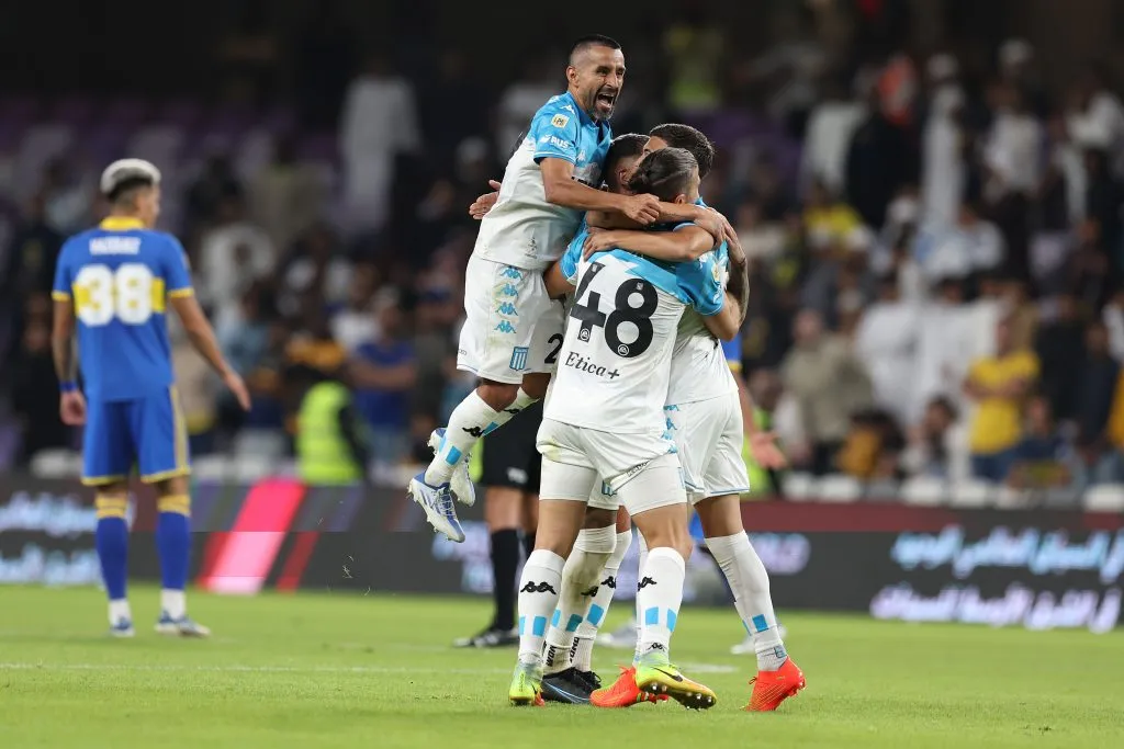 Moralez celebra la Supercopa Internacional. (Foto: Getty).