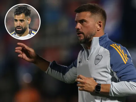 La llamativa indicación de Milton Giménez a Mariano Herrón en pleno partido de Boca: "Decile que venga para acá"