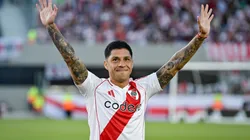 Enzo Pérez, mediocampista de River. (Getty)