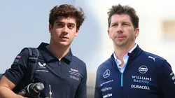 James Vowles, jefe de Williams, y Franco Colapinto.