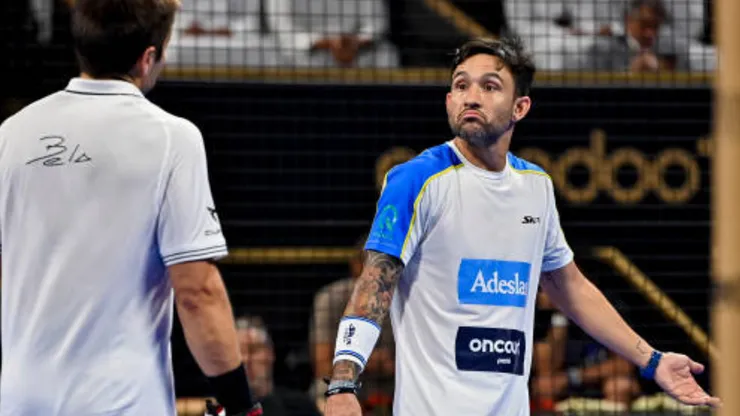 Sanyo Gutiérrez, jugador de pádel argentino.