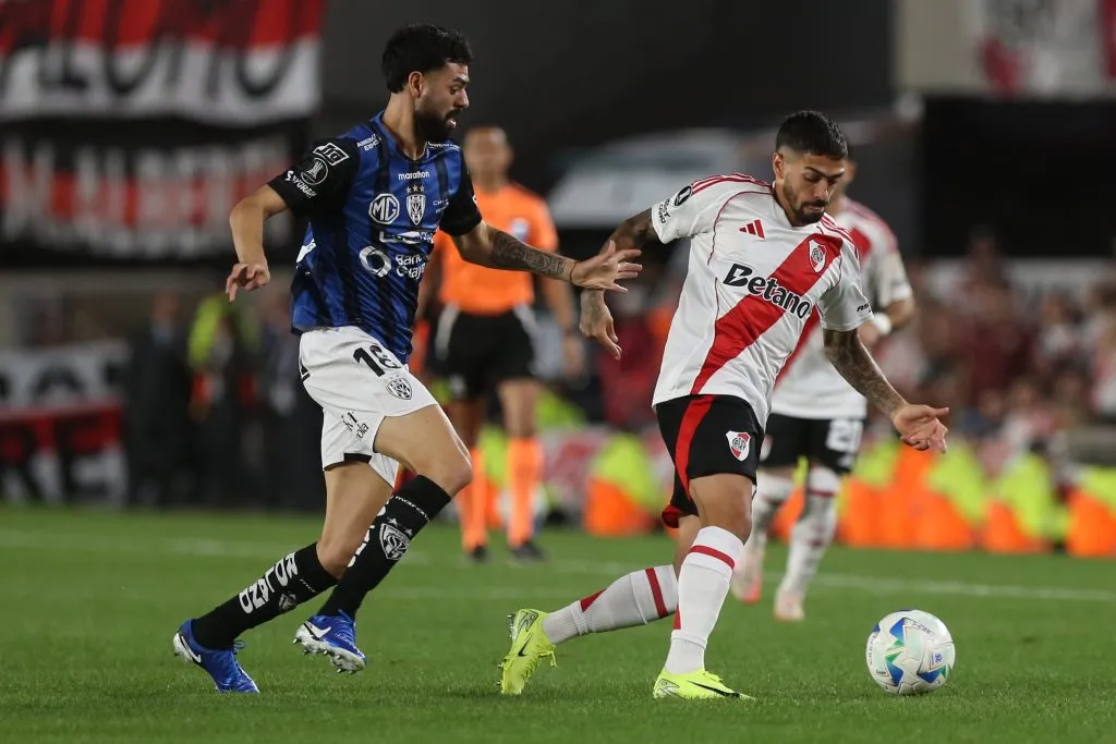 Manuel Lanzini ante Independiente del Valle. (Foto: Getty).