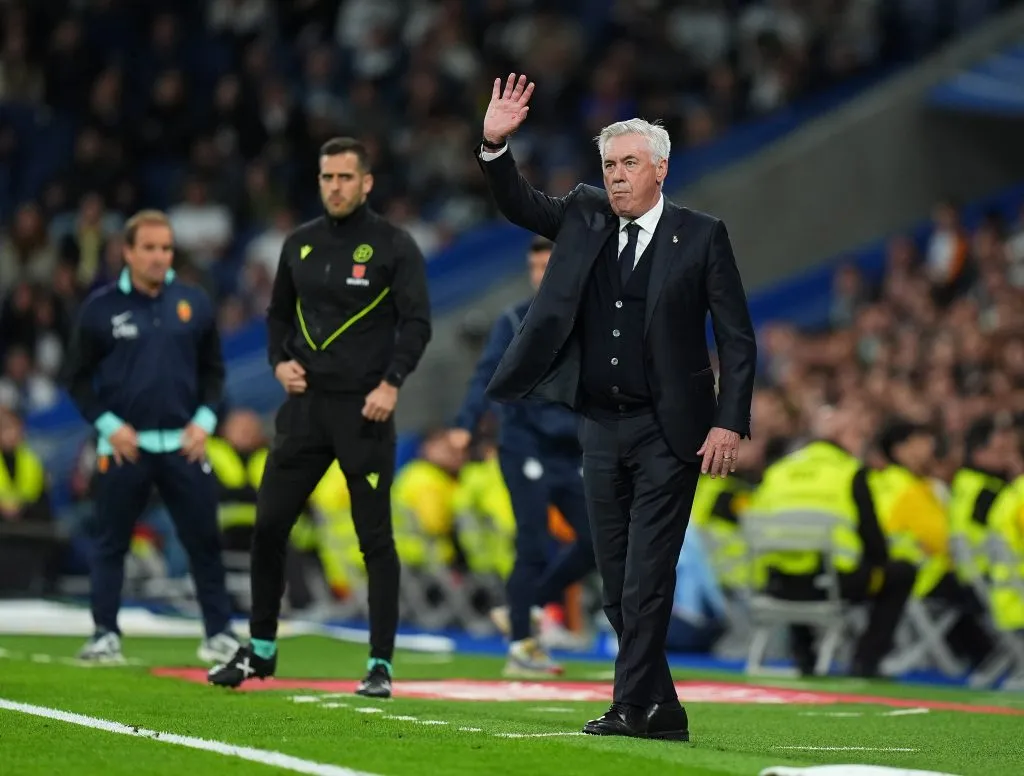 Carlo Ancelotti. (Foto: Getty).