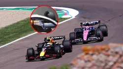 Tsunoda y Colapinto se encontraron en pista durante la práctica libre de Imola