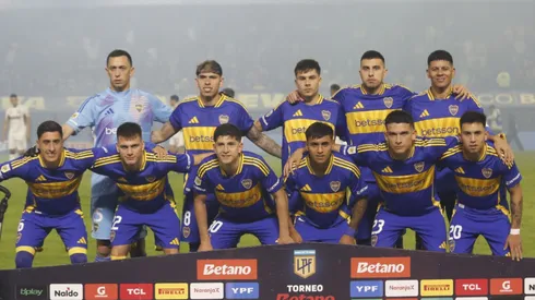 El equipo titular de Boca en la victoria por penales ante Lanús en La Bombonera. (Getty)