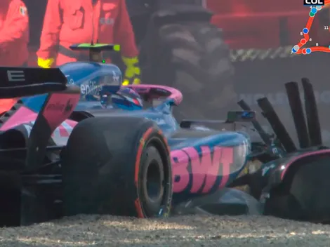 La reacción de Alpine al choque de Colapinto en la qualy de Imola: "Lo que no queríamos ver"