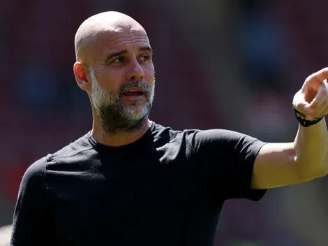Guardiola reveló el motivo por el cuál hizo debutar al Diablito Echeverri en Manchester City: "Es muy creativo"