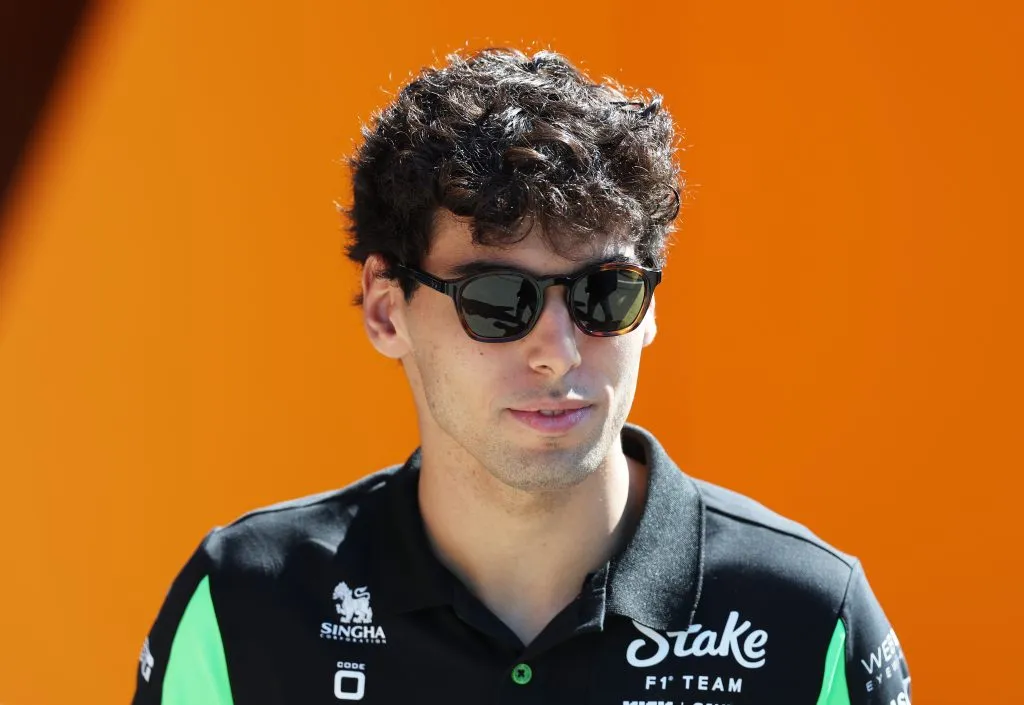 Gabriel Bortoleto, piloto brasileño de Kick Sauber en la Fórmula 1. (Getty Images)