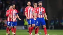 Los jugadores de Atlético de Madrid. (Getty Images)