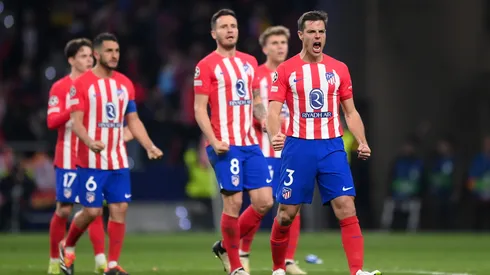 Los jugadores de Atlético de Madrid. (Getty Images)