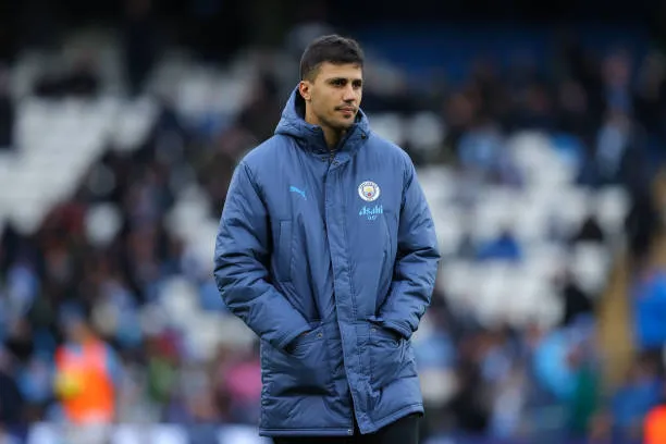 Rodri, mediocampista de Manchester City. (James Gill – Danehouse/Getty Images)