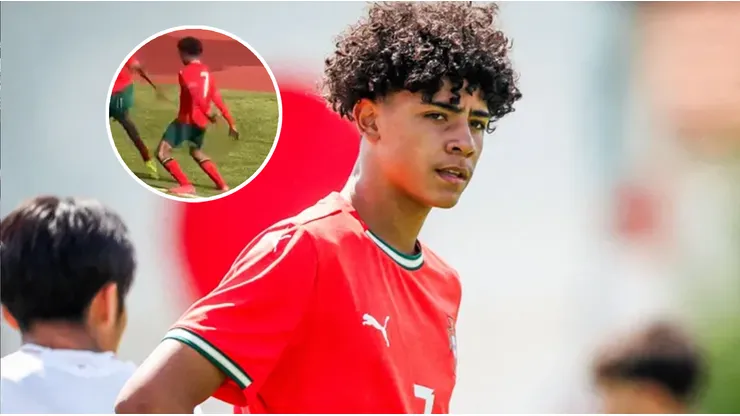 Estreno y homenaje: Cristiano Ronaldo Jr convirtió sus primeros dos goles con Portugal y festejó igual que su padre