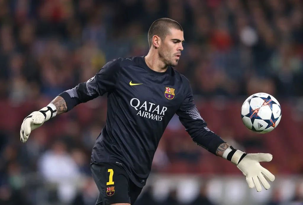 Víctor Valdés, la leyenda del Barcelona con personalidad tajante (Getty Images).