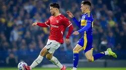 Boca e Independiente juegan en La Bombonera.