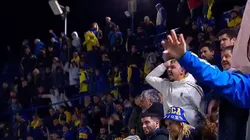 La reacción de los hinchas de Boca.