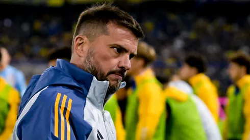 Mariano Herrón, entrenador interino de Boca.