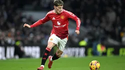 Alejandro Garnacho buscará salvar el año del Manchester United.