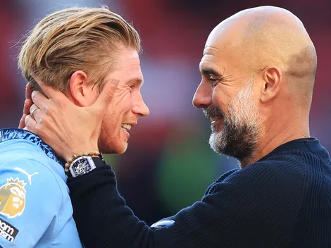 El mejor asistidor de la historia para Pep Guardiola: "Kevin De Bruyne es el segundo"