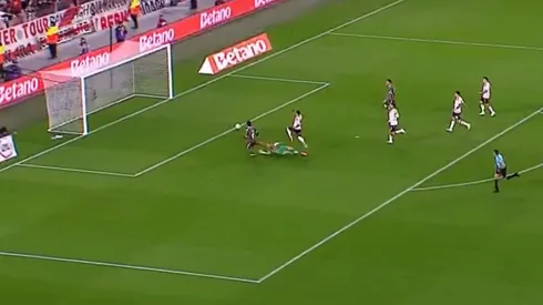 Vicente Taborda abrió la cuenta ante River.