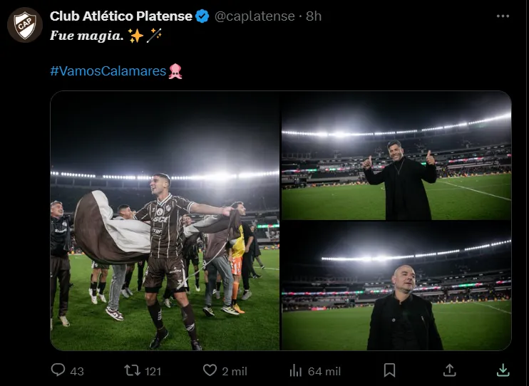 La segunda chicana de Platense a River.