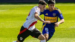 River y Boca se enfrentan en el Superclásico de Reserva.