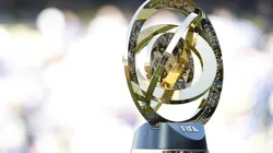 El trofeo del Mundial de Clubes.