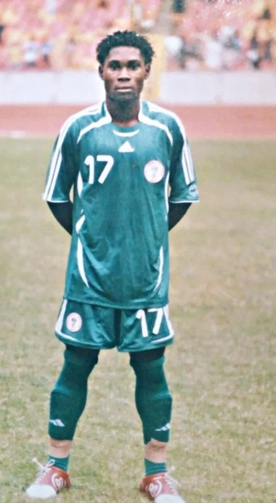 Félix en la Sub 17 de Nigeria. (Foto: @FelixOrode).