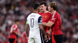 Partido áspero entre el argentino y el inglés.