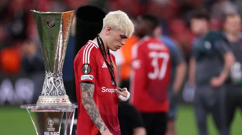 Garnacho puso en duda su continuidad en Manchester United