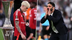 Ruben Amorim le respondió a Alejandro Garnacho luego de que este le recriminara los pocos minutos que jugó en la Final de la Europa League.