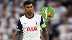 El gesto de Cuti Romero con Garnacho en la final de la Europa League