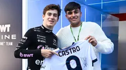 El detrás de escena de la camiseta que Santi Castro le regaló a Colapinto: "No lo dejamos dormir"