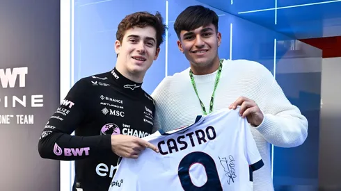 El detrás de escena de la camiseta que Santi Castro le regaló a Colapinto: "No lo dejamos dormir"