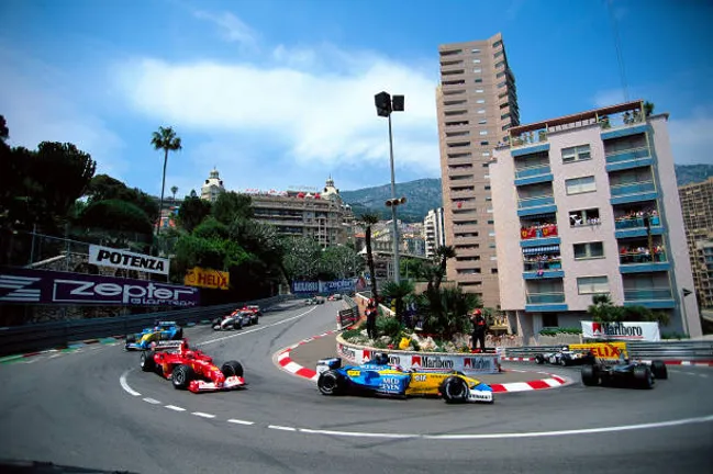 La horquilla de Loews, un plano mítico del trazado de Mónaco.