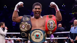Anthony Joshua, ex campeón del peso pesado unificado