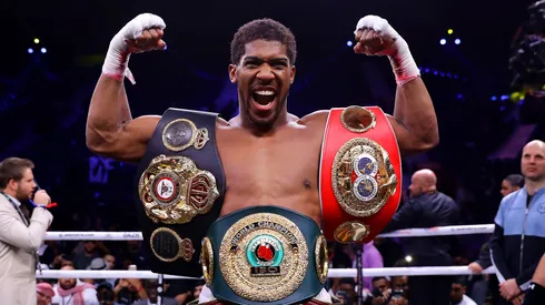 Anthony Joshua, ex campeón del peso pesado unificado