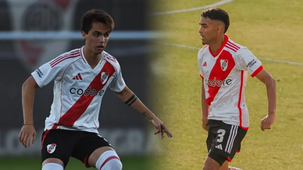 Giorgio Costantini y Lisandro Bajú, las joyas que blindó River.