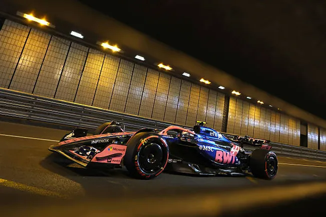 Colapinto completó su primer día de actividad en pista en Mónaco.