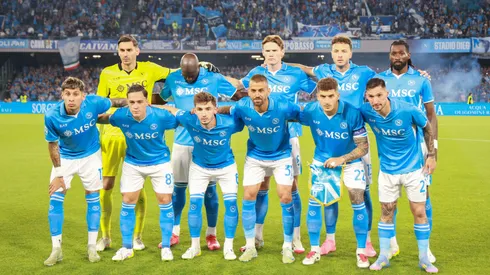 El equipo titular de Napoli que gritó campeón en la última fecha de la Serie A. (Getty)