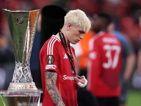 La duda de Amorim sobre la continuidad de Garnacho en Manchester United: "No sé"