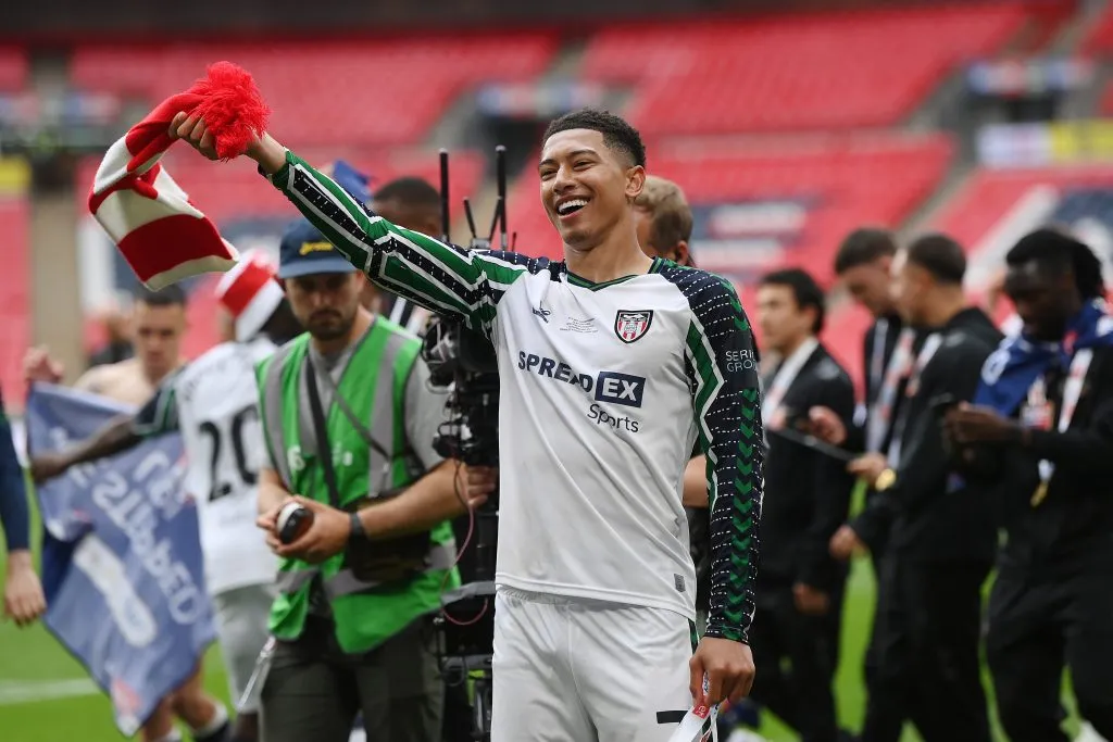 Jobe Bellingham, hermano de Jude, fue figura en el ascenso del Sunderland (Getty Images).