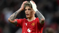 Alejandro Garnacho, delantero de Manchester United.