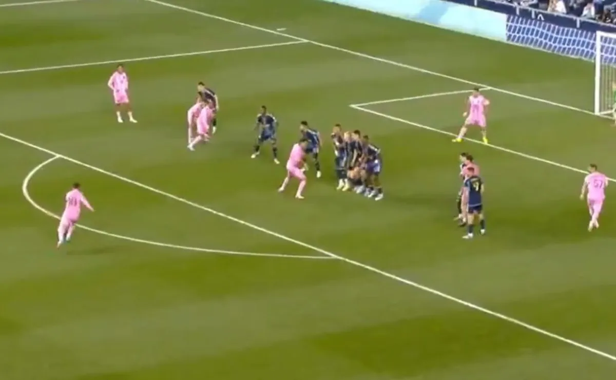 El golazo de tiro libre de Messi en Inter Miami vs. Philadelphia Union ...