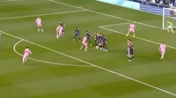 El golazo de Messi a Philadelphia.